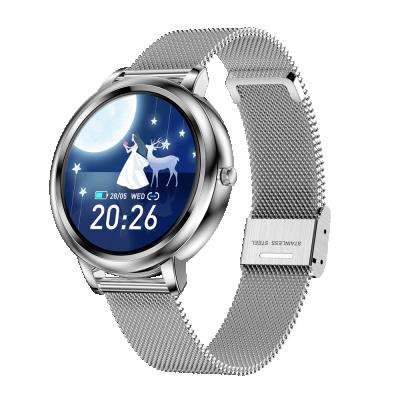 China YoungEast Full Touch Screen 39mm Diameter Women Smartwatch for Women and Girls Compatible with Android and IOS for sale