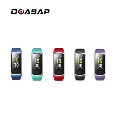 China DOASAP Touch Screen Brand Factory Best ODM Health Tracker Fitness Bracelet Wrist Band Smart Watch ID128C Smart Band for sale