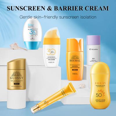 China Korean Sun Protection Facial Sunscreen SPF 50 PA Peel Whitening Lotion Custom Logo Sunblock Moisturizing Sunscree Sun Protection for sale