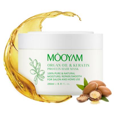 China Hair-Repairing Smooth Organic Nourishment Argan Oil Treatment Guangzhou l y Hair Private Label Egg White Mask for sale