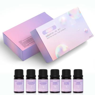 China Wholesale Customized High Quality Natural Wonderful Pure Skin Revitalizer Label Diffuser Aromatherapy Essential Oil Gift Set for sale