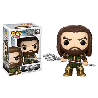 China Anime Aquaman Comic POP Superhero Vinyl Action Number D.C. Justice League #205 for sale