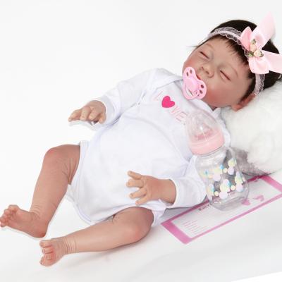 China Changeable Dressing Manufacturer 18inch Professional Vinyl Toy Soft Realistic Reborn Baby Dolls for sale