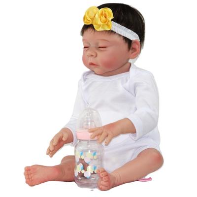 China Reborn Baby Girl Changeable Vinyl 18inch Production Tech Clothing Baby Dolls Newborns for sale