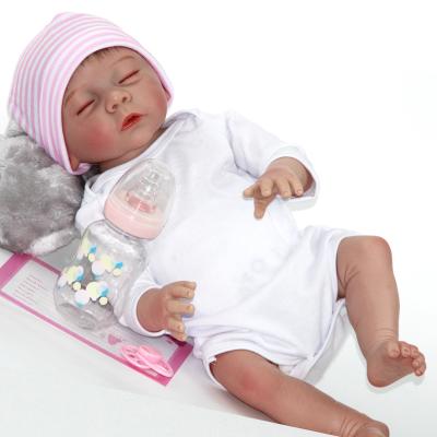 China Vinyl 18inch Lifelike Comfort Newborn Naked Reborn Baby Changeable Type - Dressing Bargain Price Doll New for sale