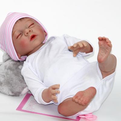 China Changeable Realistic Soft Body Vinyl 18inch Reborn Life Like Baby Dolls For Women for sale