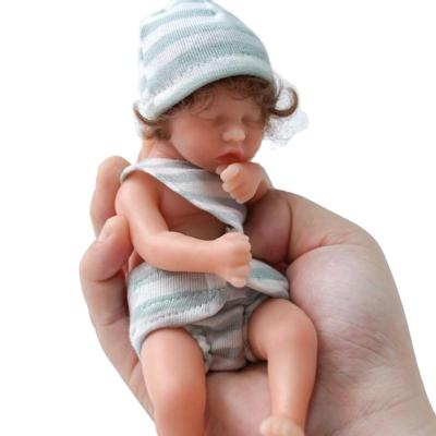 China Realistic Clothing Baby Changeable Lifelike 6inch Full Body Soft Silicone Reborn - Doll For Sale for sale