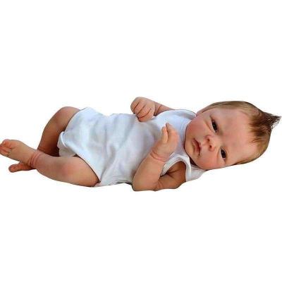 China Wholesale 18inch 46cm Changeable Body Silicone Reborn Baby Clothing Full Body - Bebe Reborn Silicone Doll Kit Reborn Dolls For Children for sale