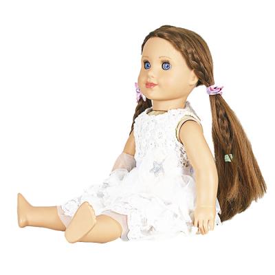 China Changeable Dress 18 Inch Height Quality Gril Baby Dolls Handmade Alive Newborn Toys For Reborn Children for sale