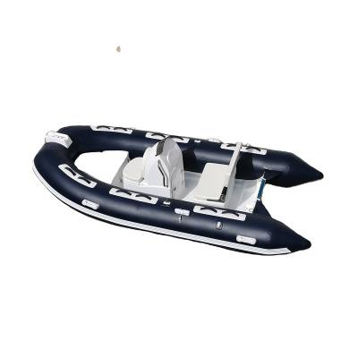 China 3.6m Relaxing Rigid Inflatable Boat With Steering Console for sale