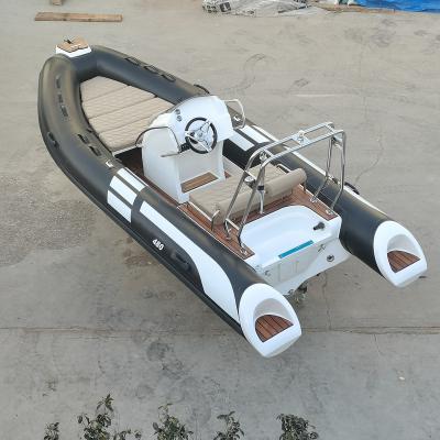 China Warter Sports 14.6feet Factory Supply Direct RIB480 Inflatable Rowing Boat for sale