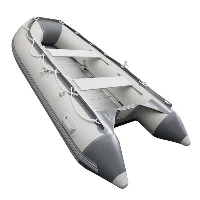 China 8.2ft Sports Sport Relaxing Inflatable Boats With Air Deck Floor for sale