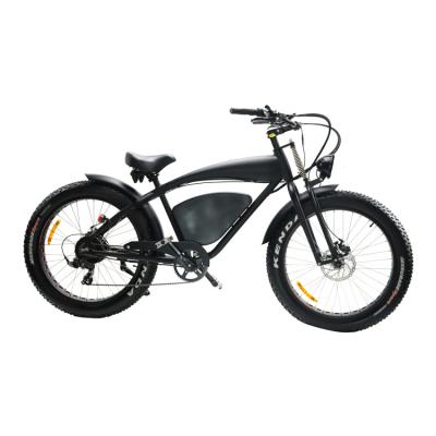 China Factory direct sale 26*4 aluminum alloy ebike snow fat tire ebike electric fat tire 48v 750w/500w mountain bike for sale