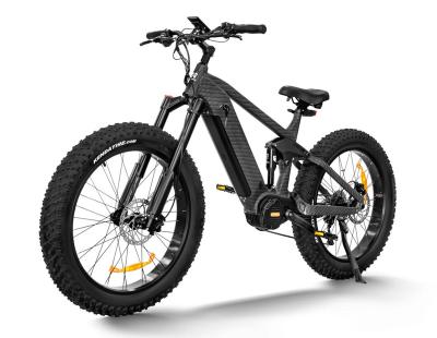 China Alloy Xtion Sport 1000W Fat Bike Hunting Aluminum Electric Bike With Bafang Ultra Mid Motor System for sale