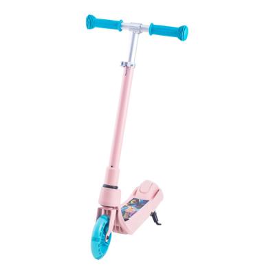 China Best Lightweight Outdoor Electric Push Kids Electric Scooter 2 Wheel PU Children Electric Scooter for sale