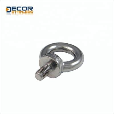 China Eye Bolt DIN 580 Lifting Drop Forged Marine Lifting Type Eye Bolt for sale