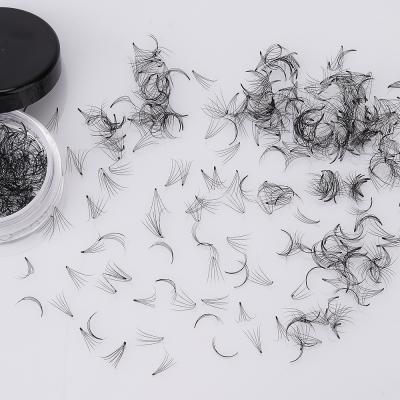 China Korea 0.10mm thick premium synthetic 0.07mm individual volume supplier promade lashes loose volume fans 500 1000 for sale