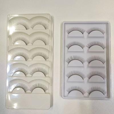 China Thick Training Lashes For Beginner Practice Eyelash Strips 76 Roots Strip Full Eyelash Extension Beginner Shaping DIY Practice Lashes for sale