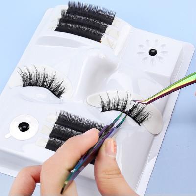 China Wholesale Practice Wicks Lash Strips For Eyelash Extensions Lash Extension Practice For Salon Korea PBT Quality Thick Stable Material Practice for sale