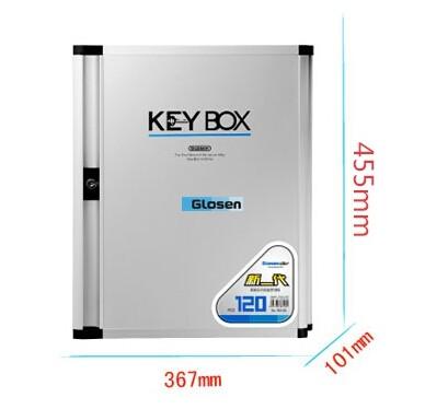 China SGS Small Outside Key Storage Box / Locking Key Cabinet For House for sale