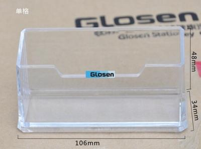 China SGS Clear Creative Business Visiting Name Card Boxes For Market for sale