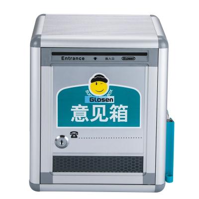 China Wall Hang Office Small Free Standing Suggestion Boxes With Lock SGS for sale