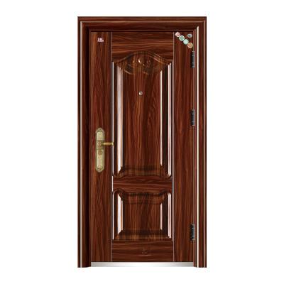 China Traditional fireproof fiberglassfire rated hotel exit door steel fireproof swing door 120 minutes fire rated steel doors for sale