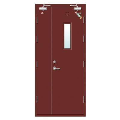 China Fire Protection Front Main Door Design Entrance Rated Hotel Fire Inspection Door for sale