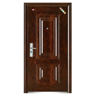 China Fire Protection Entry Security Fire Rated Steel Exterior Doors Like Steel Wrought Iron French Doors Swing Modern Apartment Steel Door Panel New for sale