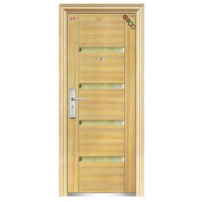 China China Supplier Interior Steel Fire Door Fire Protection Safety Security Door Rated Hotel Room Door for sale