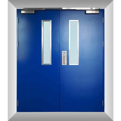 China Cheap Interior Fire Protection China Factory 30 60 90mins Fire Rated Wood Fireproof Door for sale