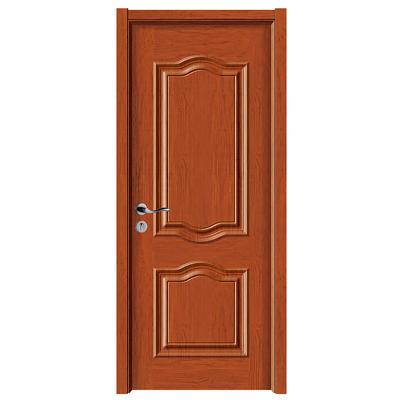 China Cheap Modern Hdf Waterproof Wooden Flat Panel 3mm Mdf Skin Door Mdf Melamine Grain Panel Doors Apartments for sale