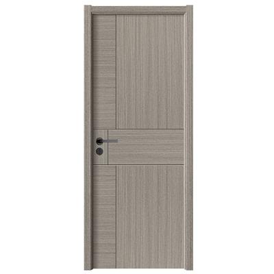 China Waterproof Hand Painted White Solid Wood Primer 2 Panel Flush Doors Main Door Entry Exterior for sale