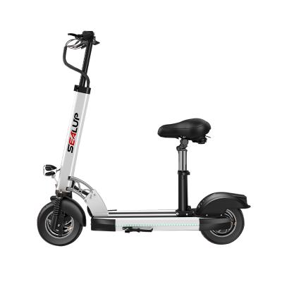 China Small Size Brushless Motor 800-1200W Battery Life Durable Electric Women Bike Foldable Electric Scooter for sale