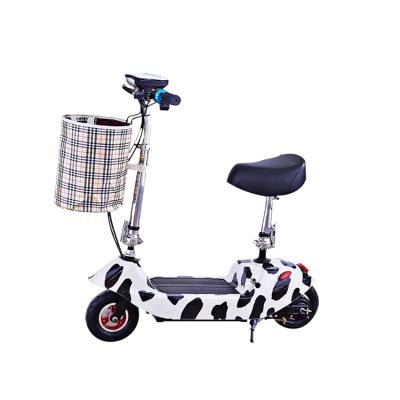 China 250W 8 Inch Two Wheel Brushless Hot Selling Electric Bicycle 250 Watt Foldable Electric Scooter for sale