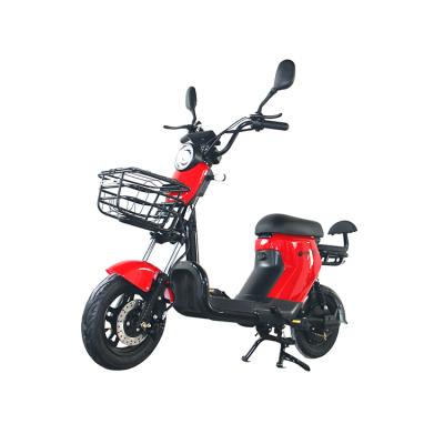 China Factory Sale High Carbon Steel Designs All 500W 45km/h Speed ​​Electric Bicycle For Delivery Man for sale