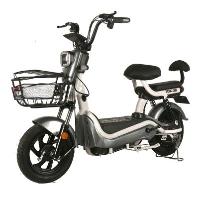 China Cheap Customized Aluminum Alloy Factory Electric Bicycle 350W-500W Electric Bike For Women for sale