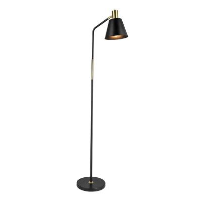 China Simple and creative living room minimalist arc decorative lamp vertical lamp with shades for floor lamps for sale