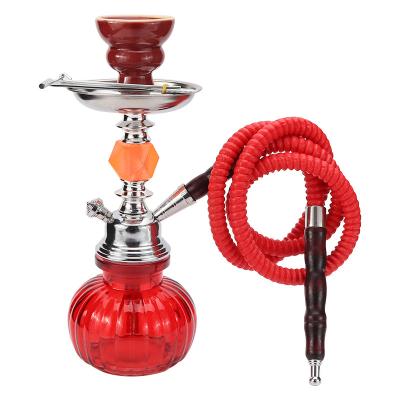 China Colorful Shisha Tool LENS Wholesaler Tobacco Arabic Shisha HookahAccessories Aluminum Smoking Hookahs With Hose Holes for sale