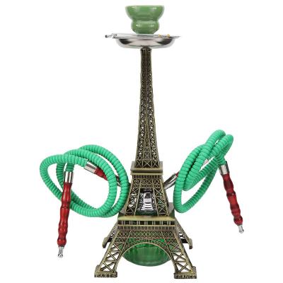 China Newstyle Cheap Portable Tower Stainless Steel Hookah Glass Hookah Chicha Sheesha Nargile for sale