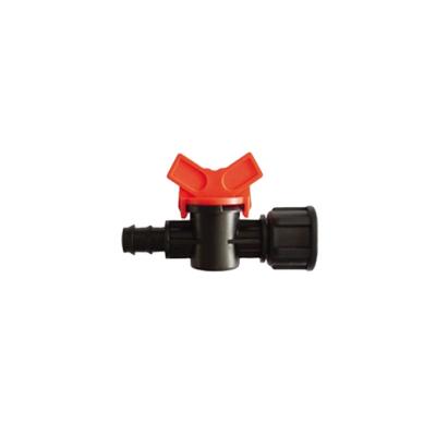 China High quality PE or PVC pipe china suppliers mini valve female sleeved valve with double burrs for PE pipe for sale