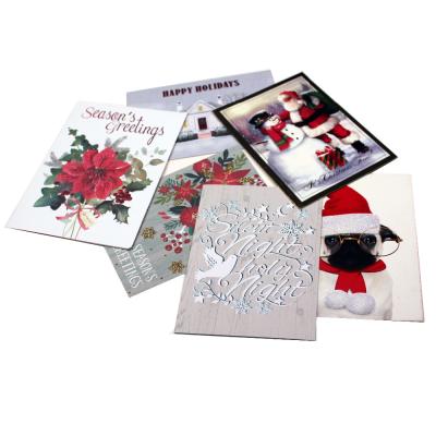 China China Various Custom Handmade Custom Christmas Greeting Cards for sale