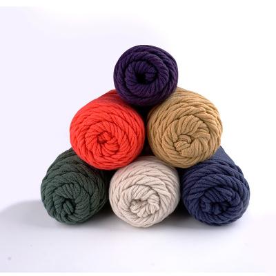 China Hot Selling Elastic 8 Strands Milk Cotton Scarf Universal Soft Yarn Hand Knitted Scarf for sale