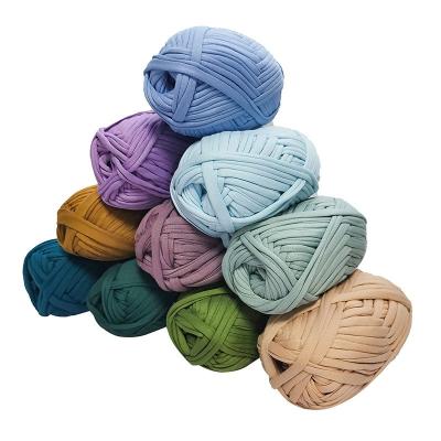 China Wholesale Fancy Yarn Elastic Hand - Woven Yarn DIY Carpet Yarn Hat Wiring Knitting Yarn for sale