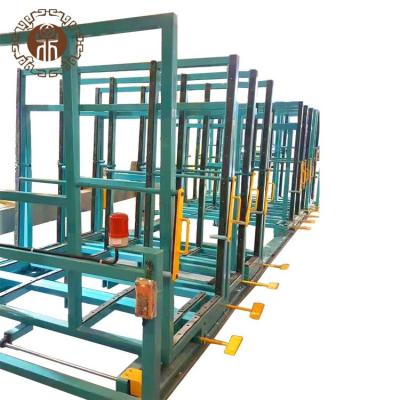 China Auto& manual glass package storage racks system for glass industry warehouse for sale