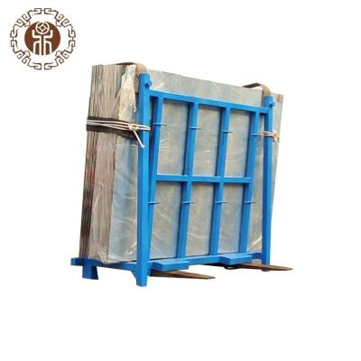 China Glass transport L shape transport or storage pad racks glass shelf in china for sale