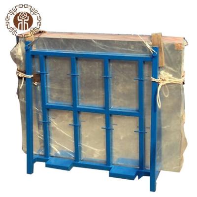 China Rack L shape storage glass transport or transport pallet glass shelf for sale