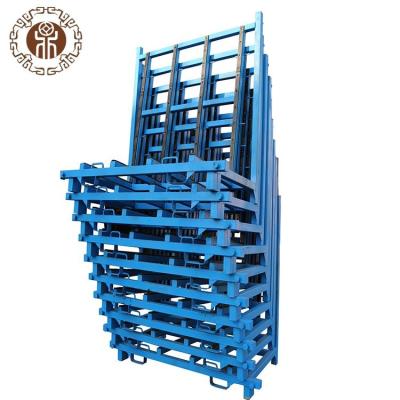 China Warehouses L Shape Shelf Storage Transport or Storage Glass Racks for sale