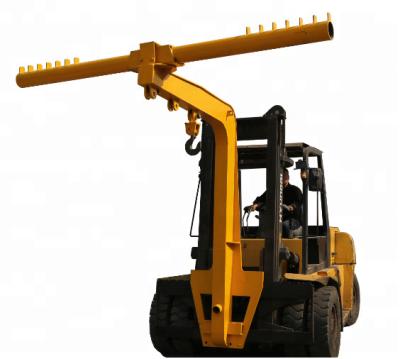 China Forklift Crane Arm Cargo Glass Machine Lifting Glass Tool 2.7 Ton for sale