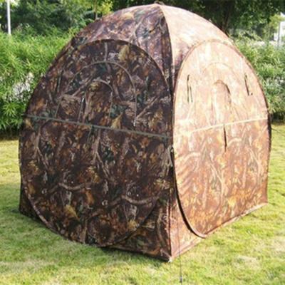 China Camouflage game/waterproof field and UV protection addiction forest field hunting automatic blind camouflage tent for sale